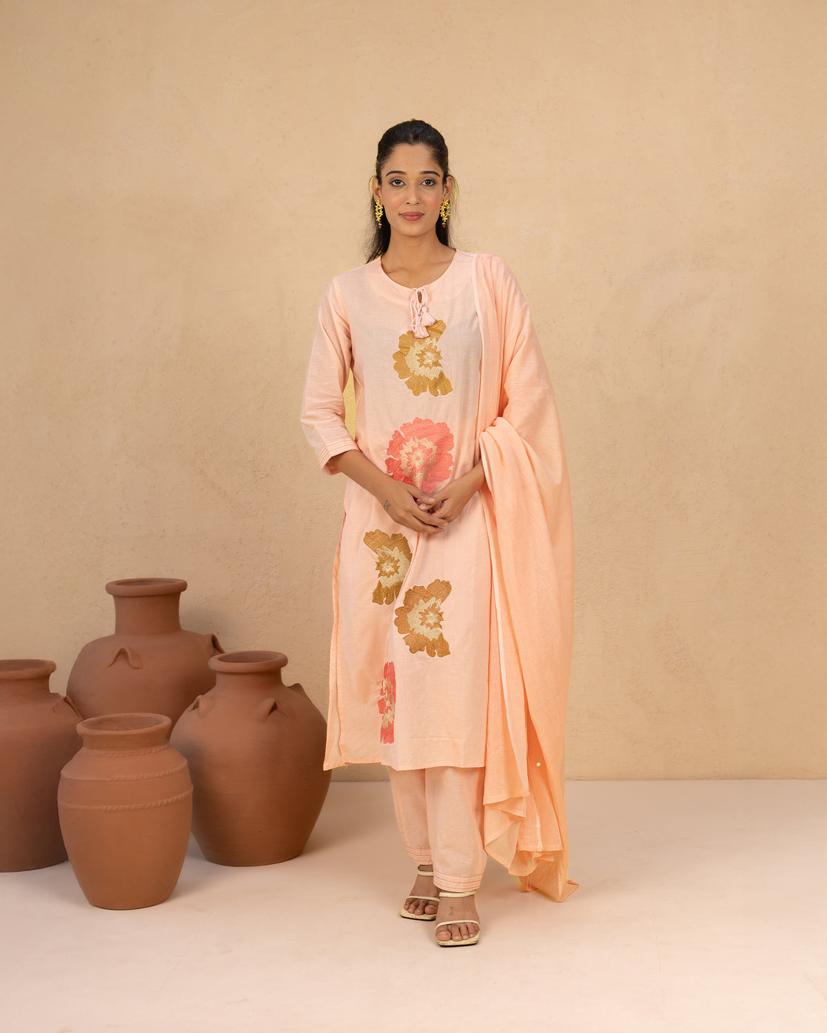 Kundanika Cotton Suit Set