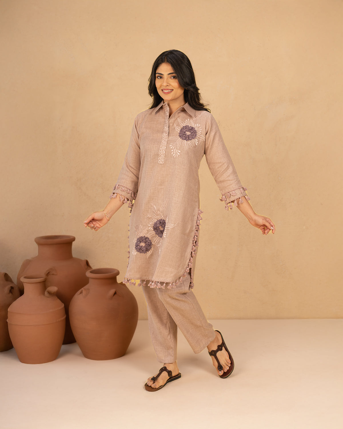 Gulaabii Co-ord set