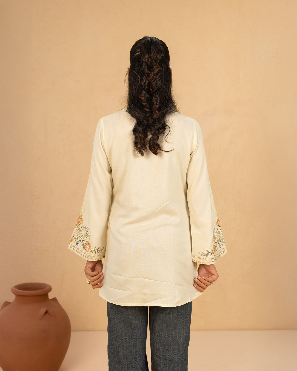 Kundanika Cotton Short Kurti