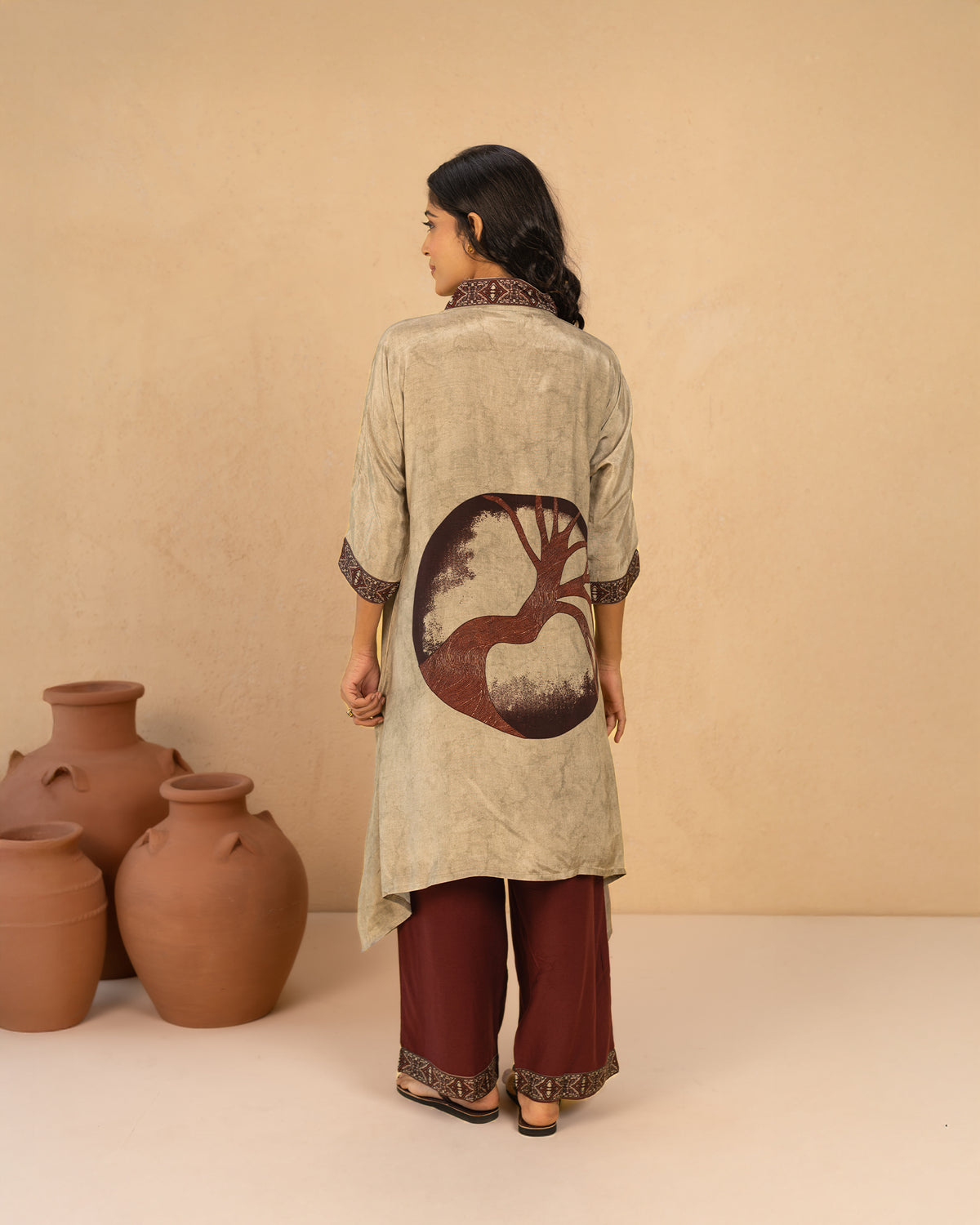 Aqeeq Silk Co-ord Set