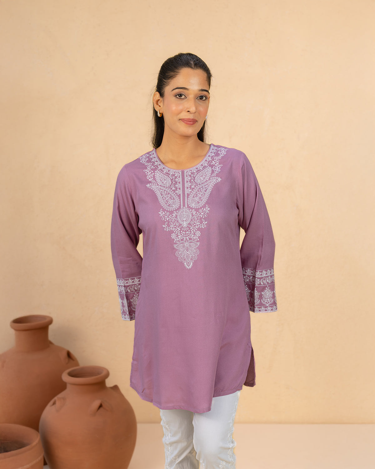 Jamunia Cotton Short Kurti