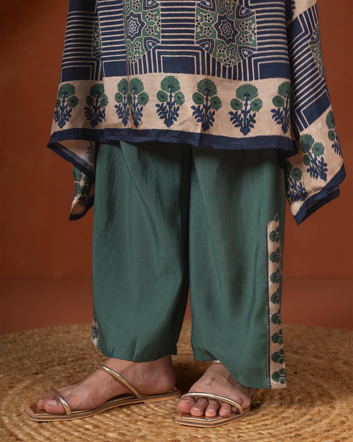Zamarrud Silk Co-ord Set