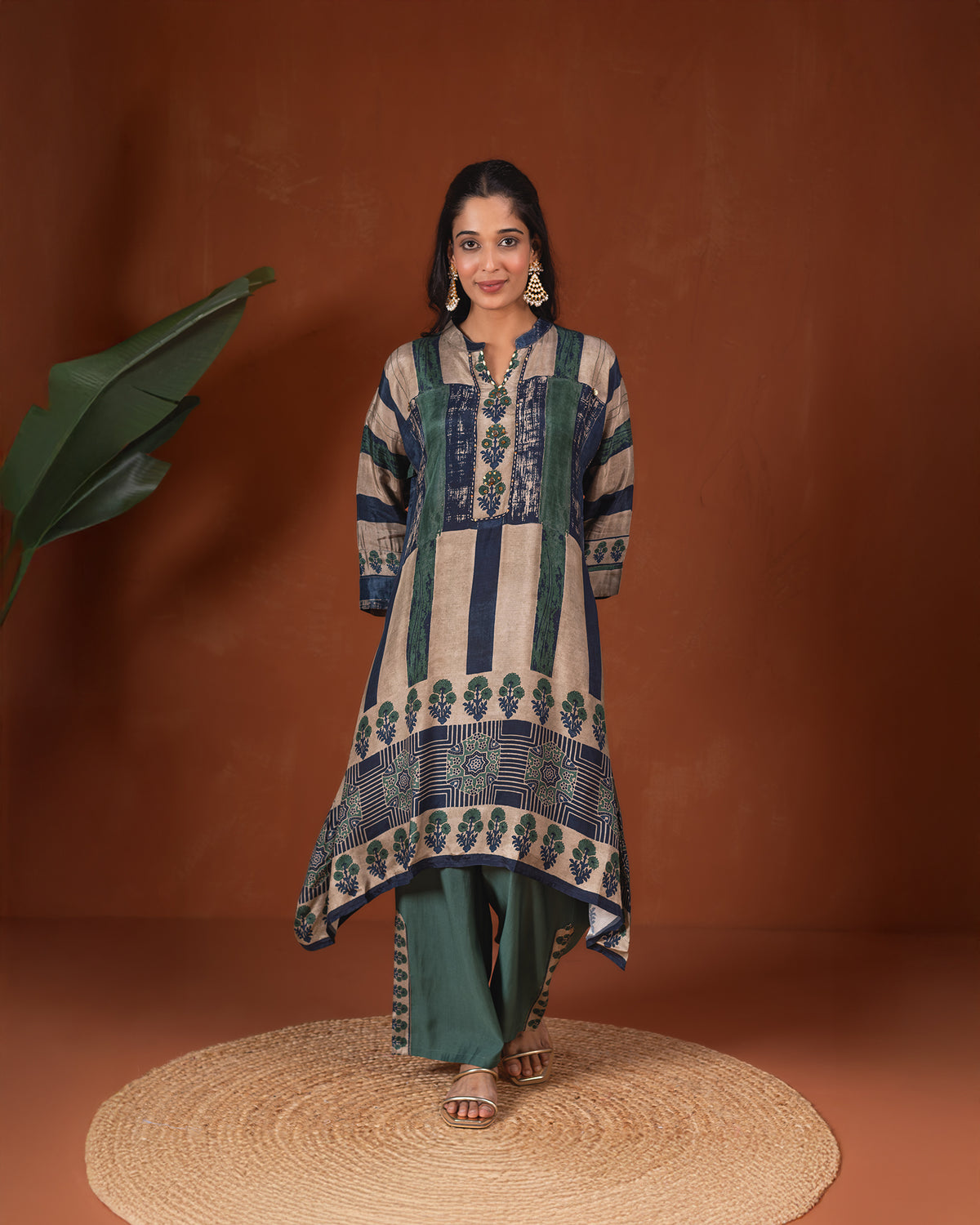 Zamarrud Silk Co-ord Set
