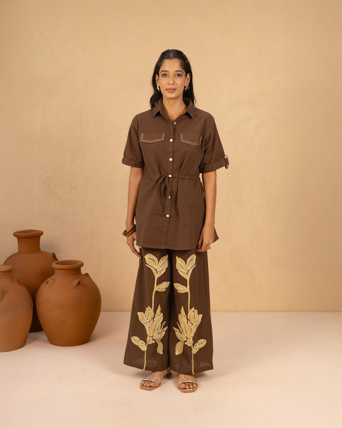 Zarafshan Cotton Co-ord Set