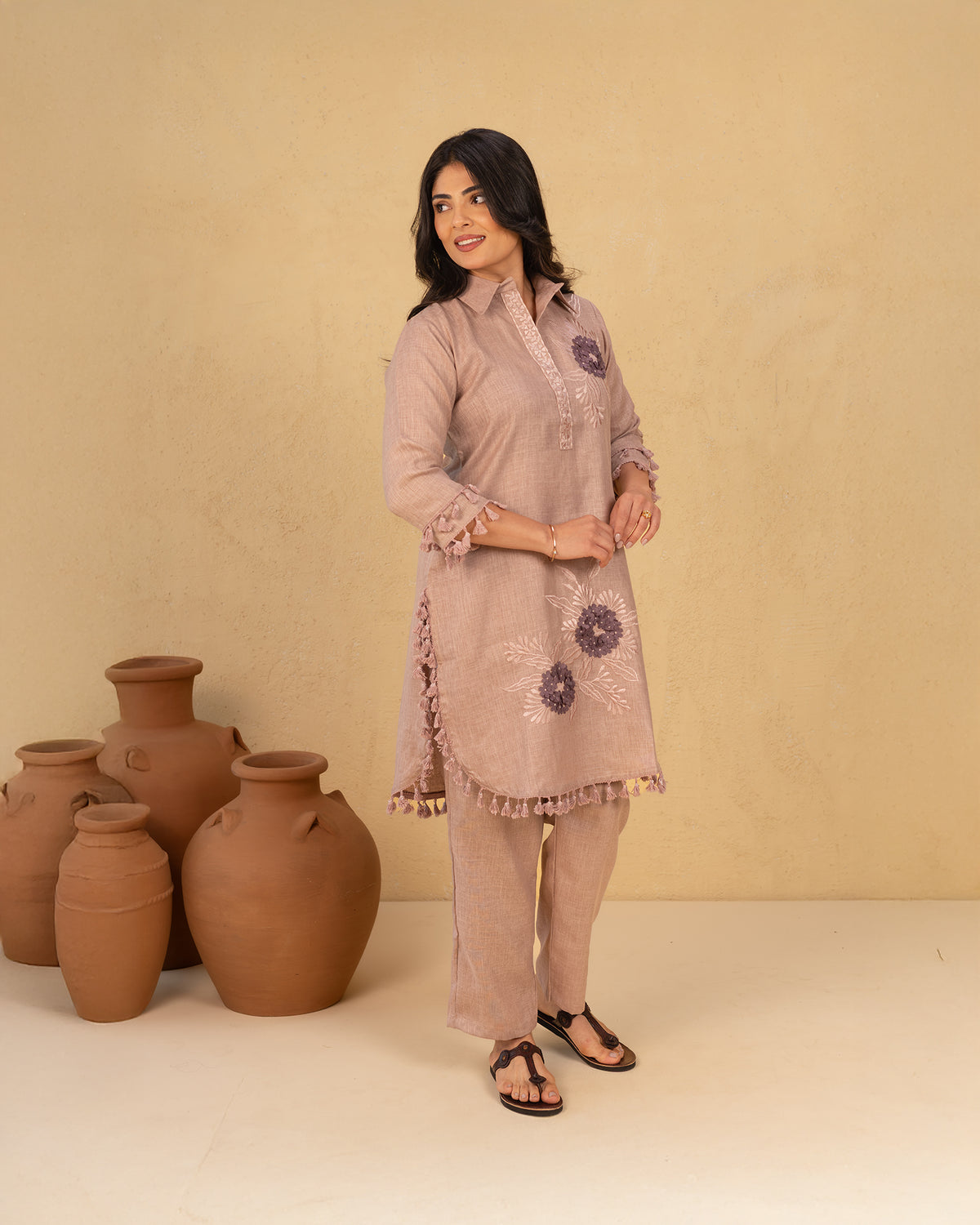 Gulaabii Co-ord set