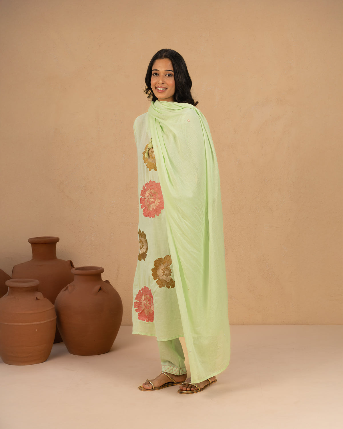 Kundanika Cotton Suit Set