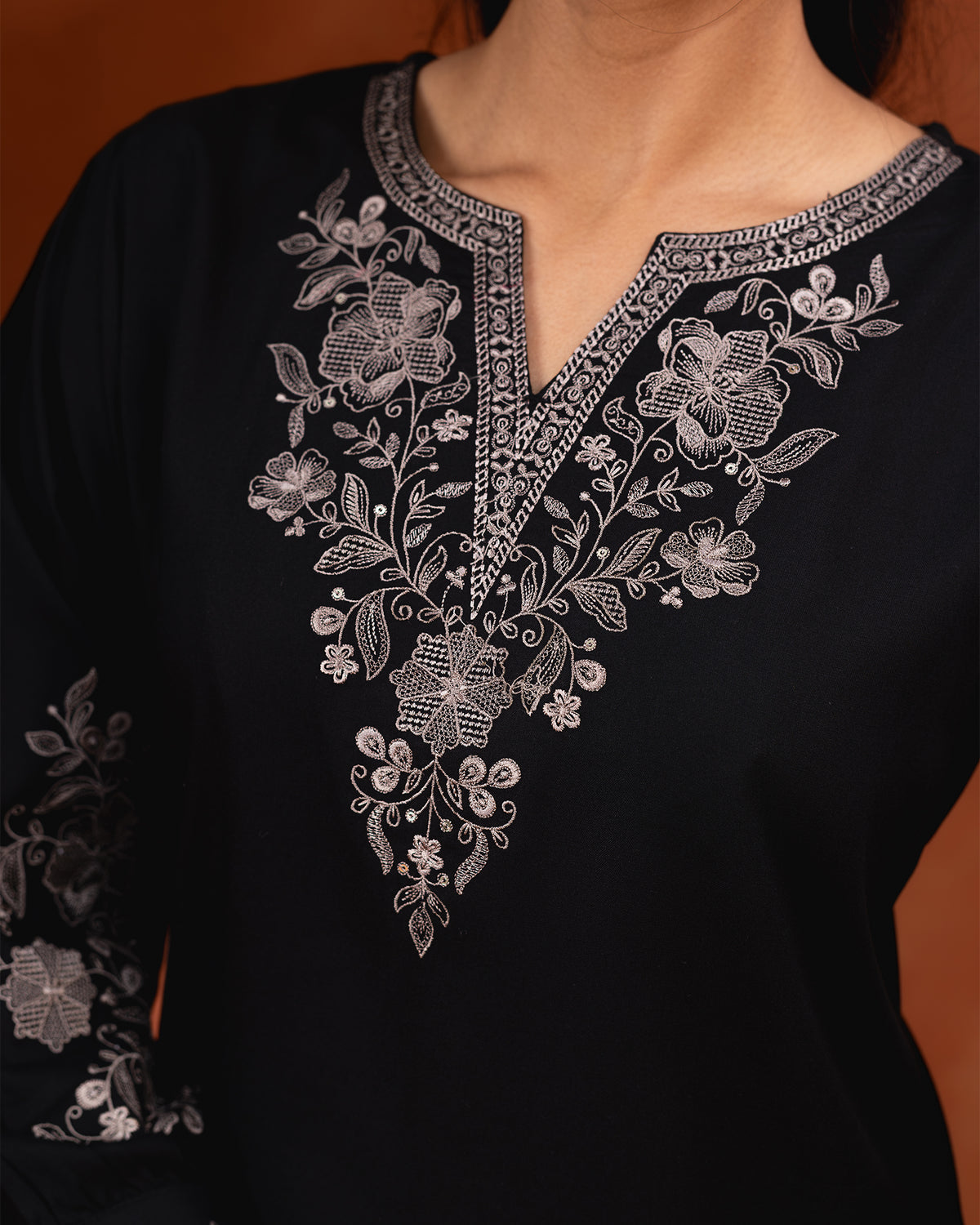 Onyx Cotton Short Kurti