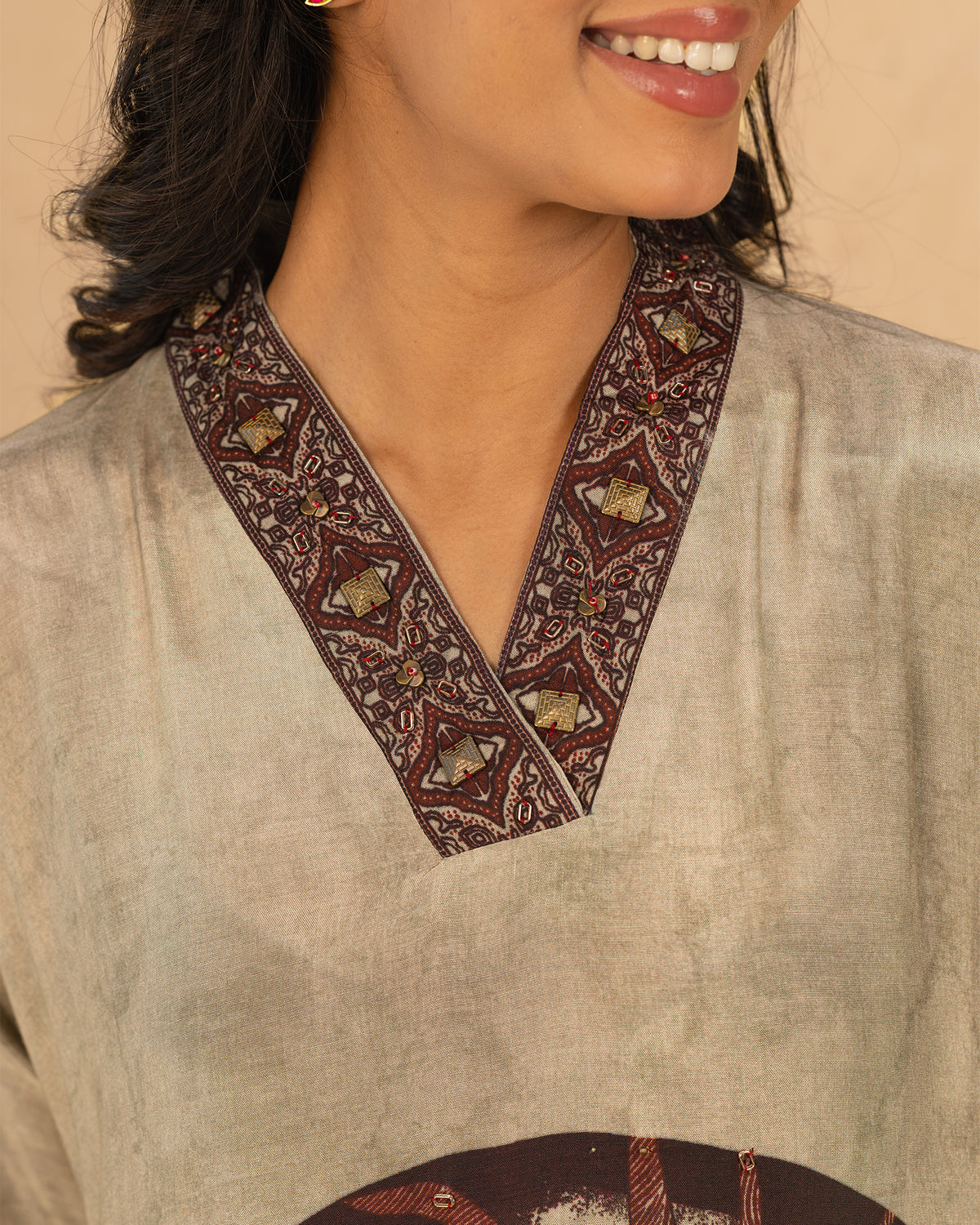 Aqeeq Silk Co-ord Set
