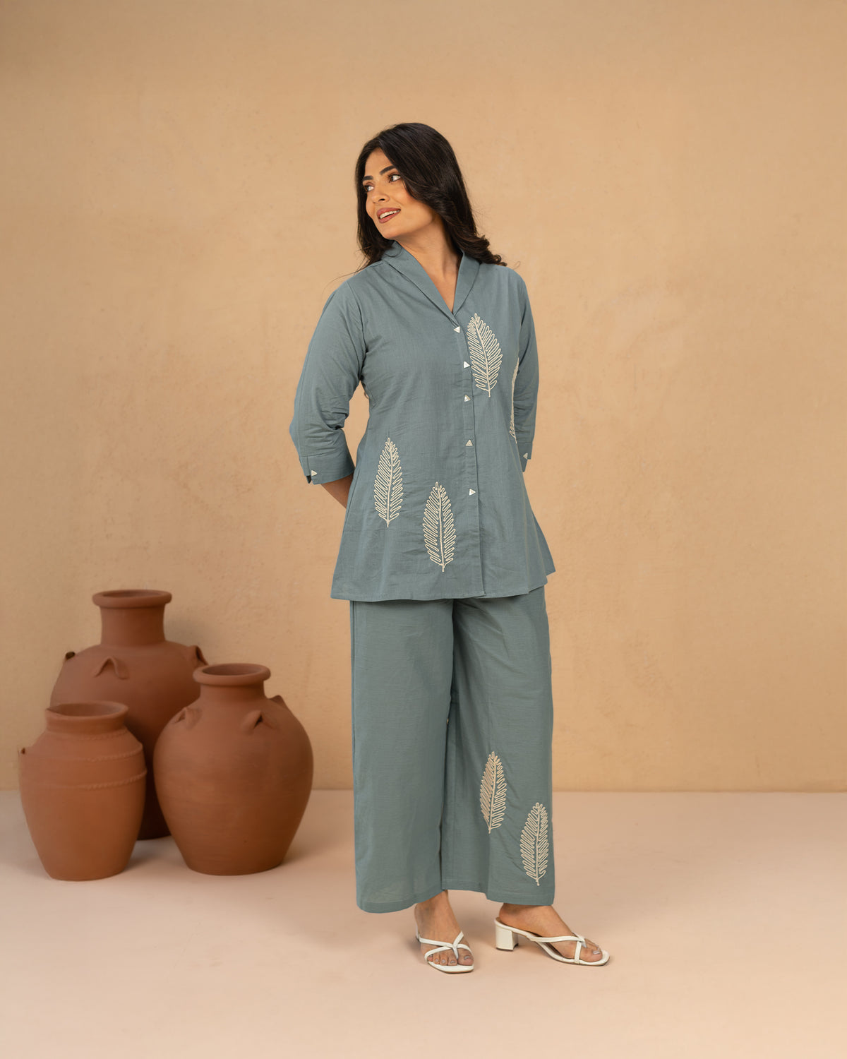 Firoza Cotton Co-ord Set