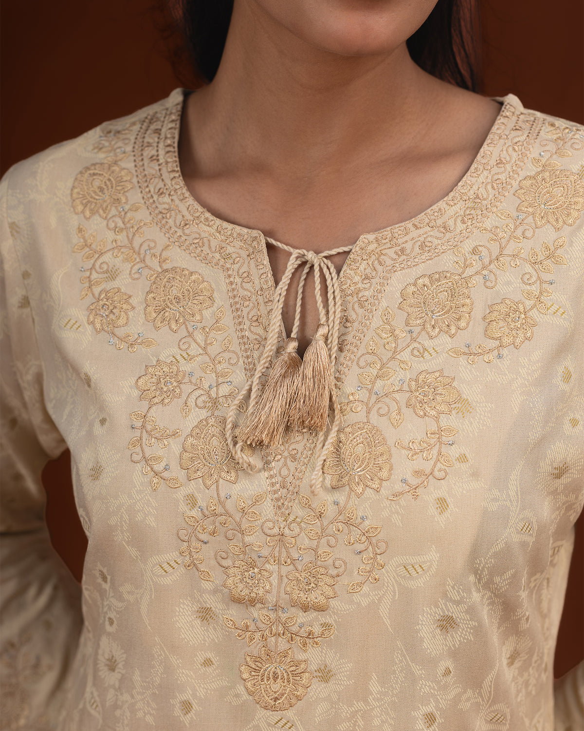 Mauktika Cotton Short Kurti