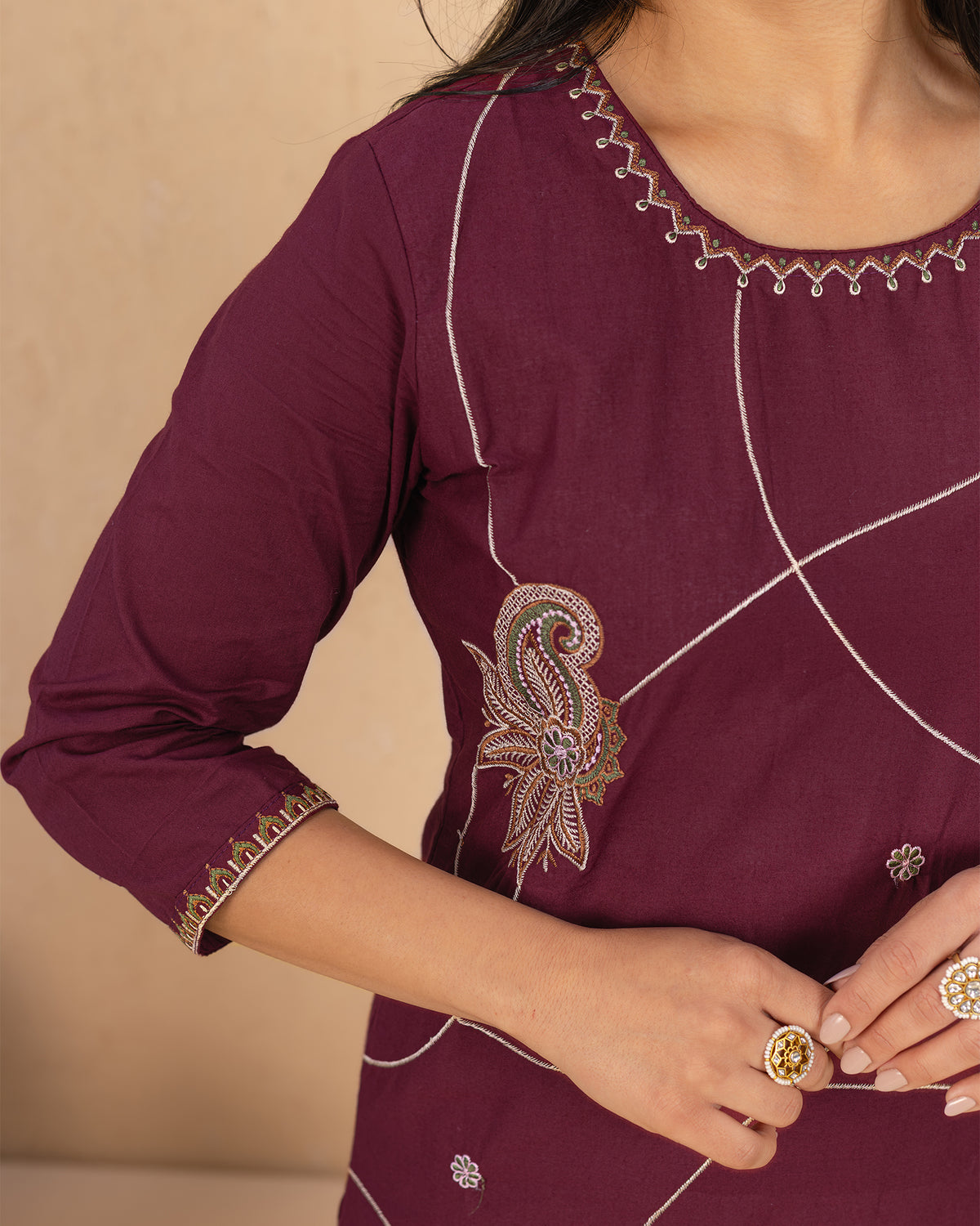 Tamraja Cotton Suit Set
