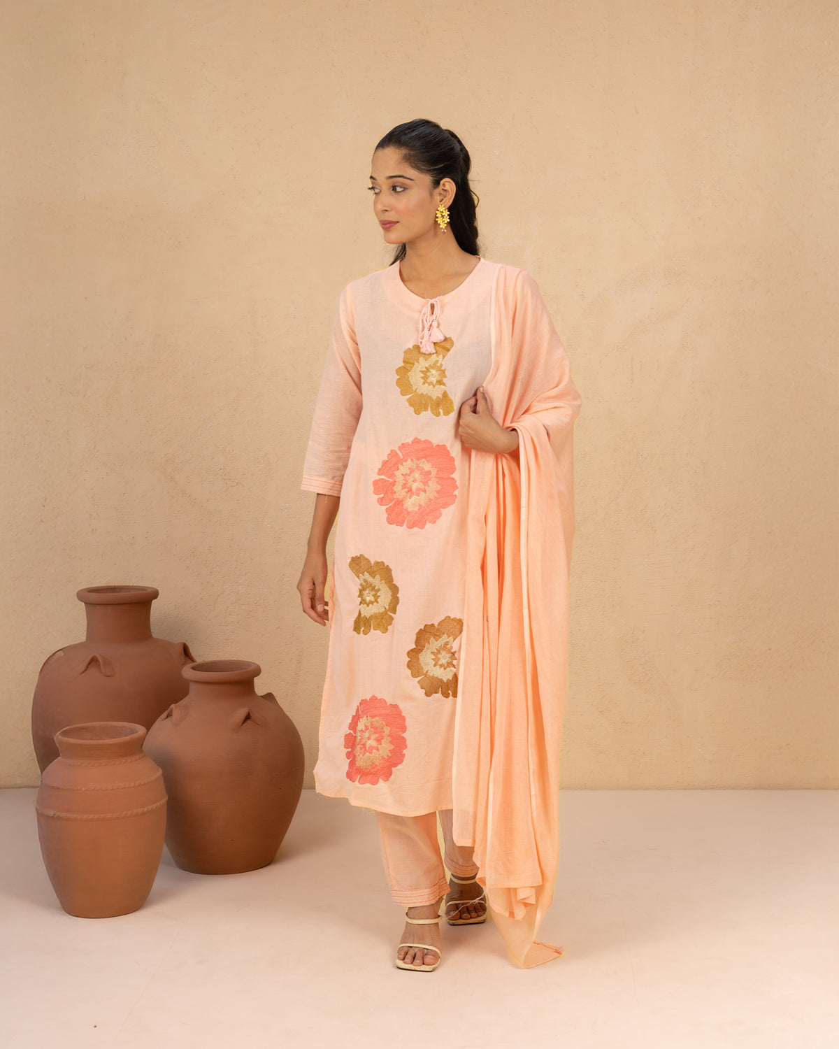 Kundanika Cotton Suit Set
