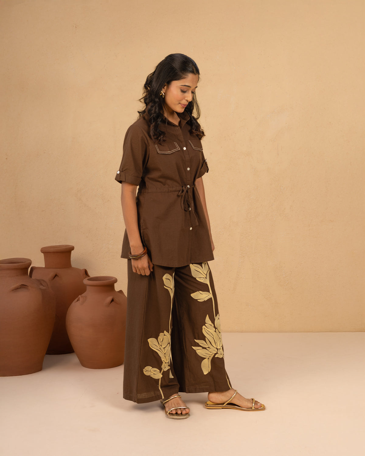 Zarafshan Cotton Co-ord Set