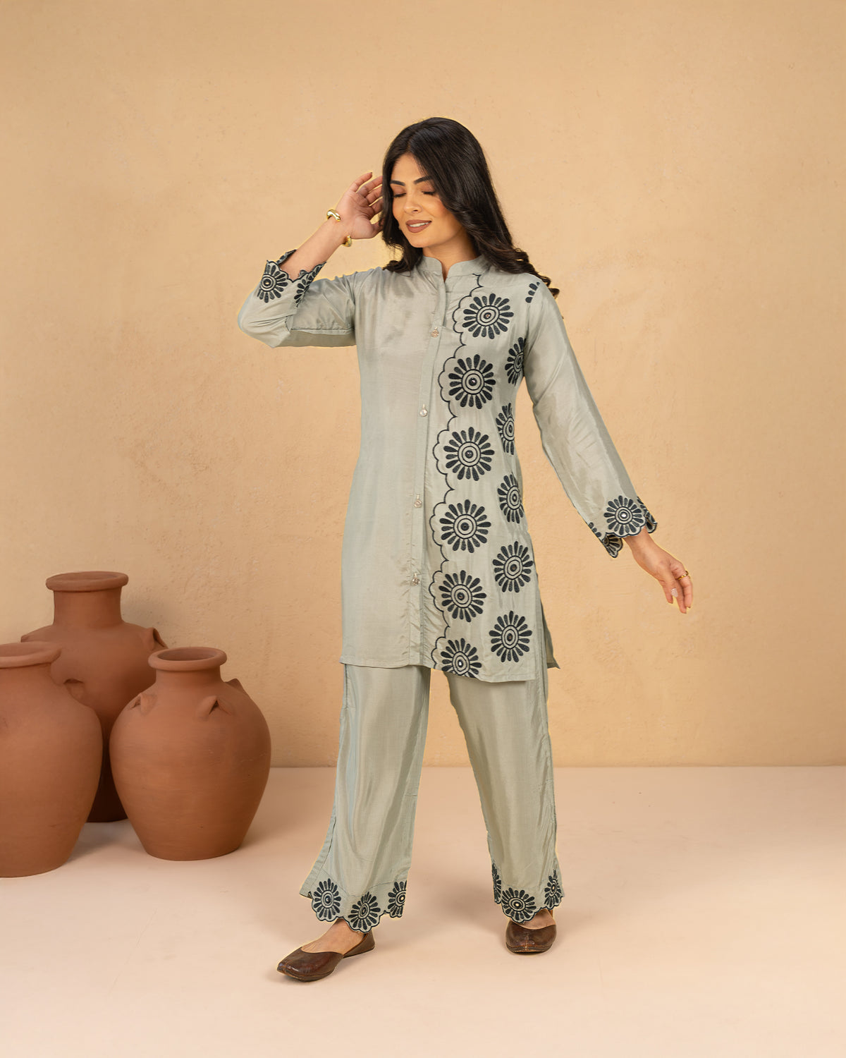 Rajatika Silk Co-Ord Set