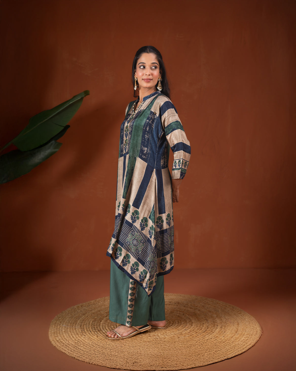 Zamarrud Silk Co-ord Set