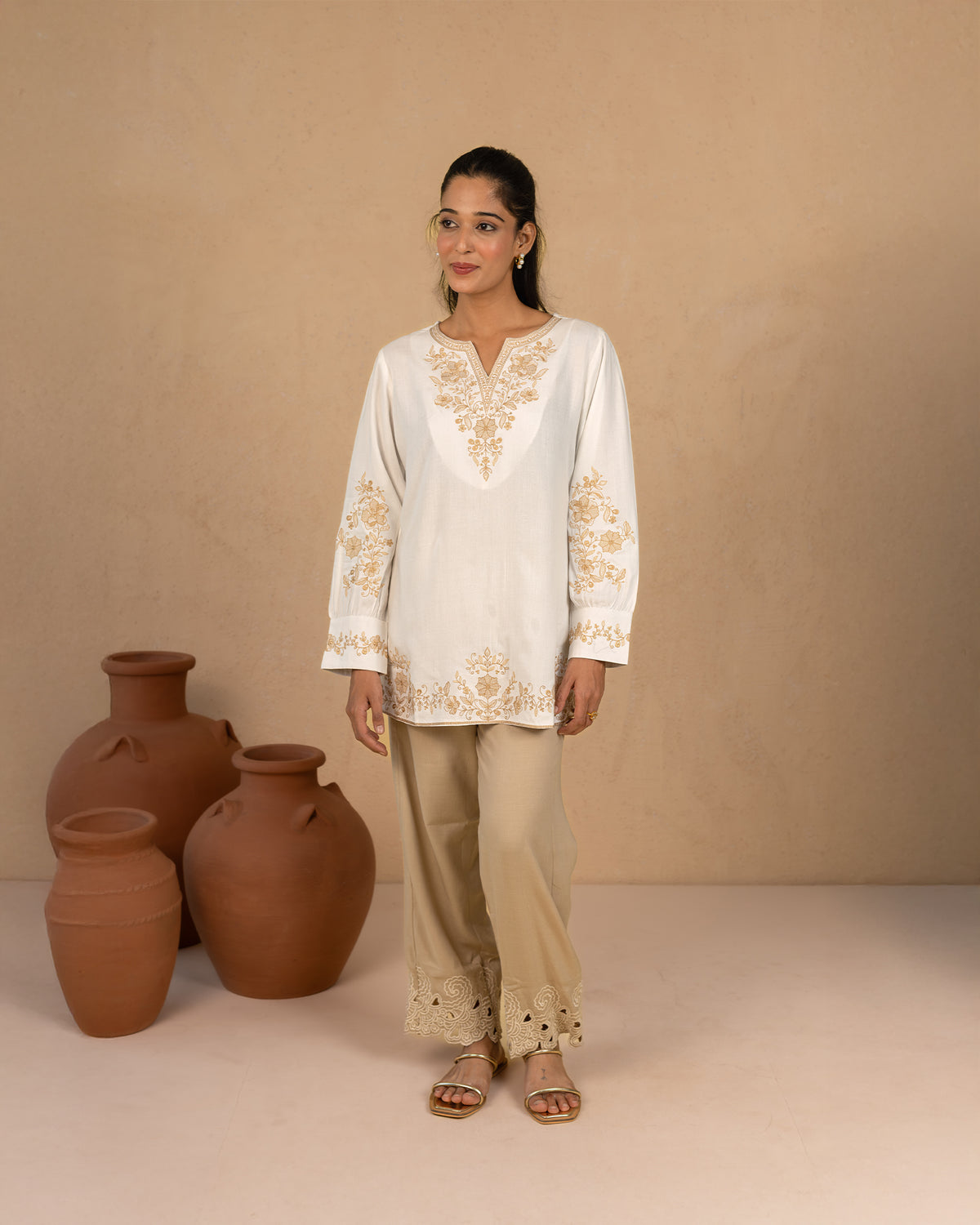 Kanak Cotton Short Kurti