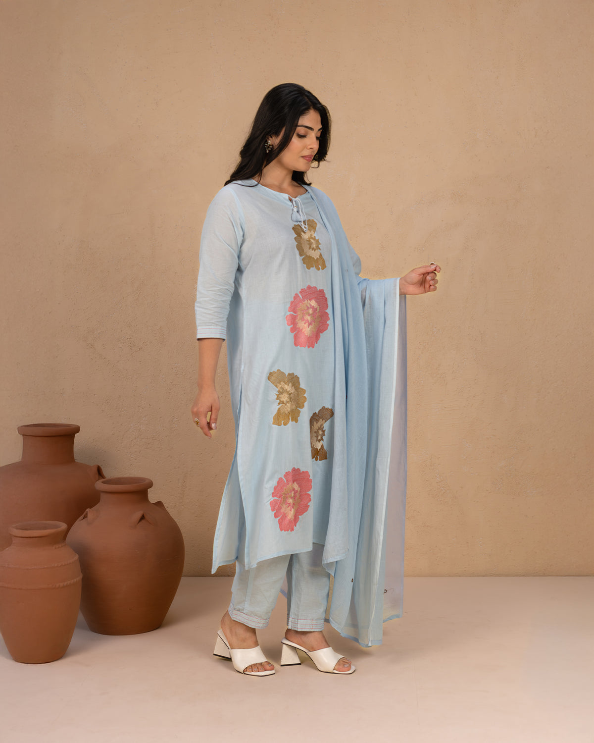 Kundanika Cotton Suit Set