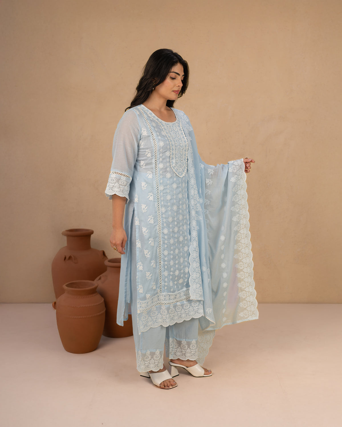 Muktika Mul Cotton Suit Set