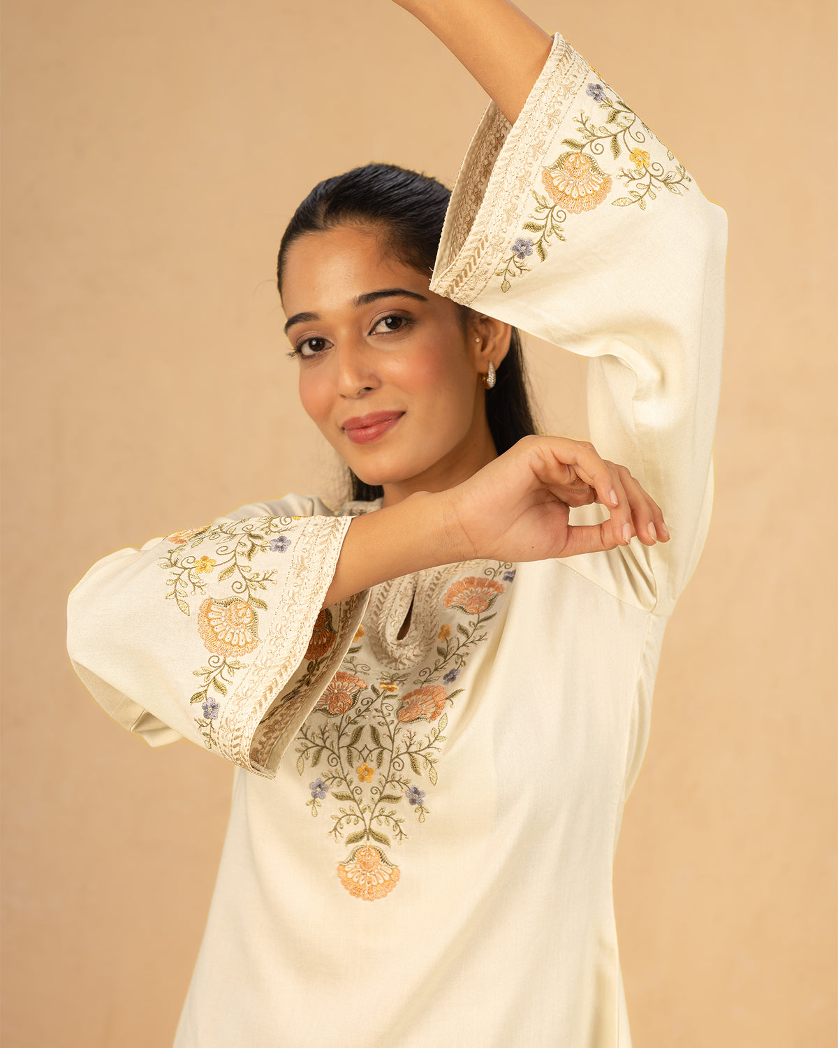 Kundanika Cotton Short Kurti
