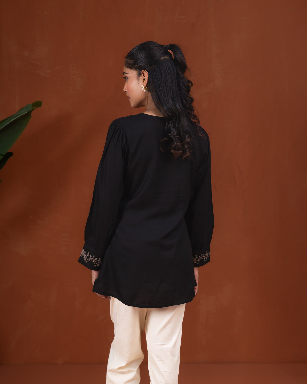 Onyx Cotton Short Kurti