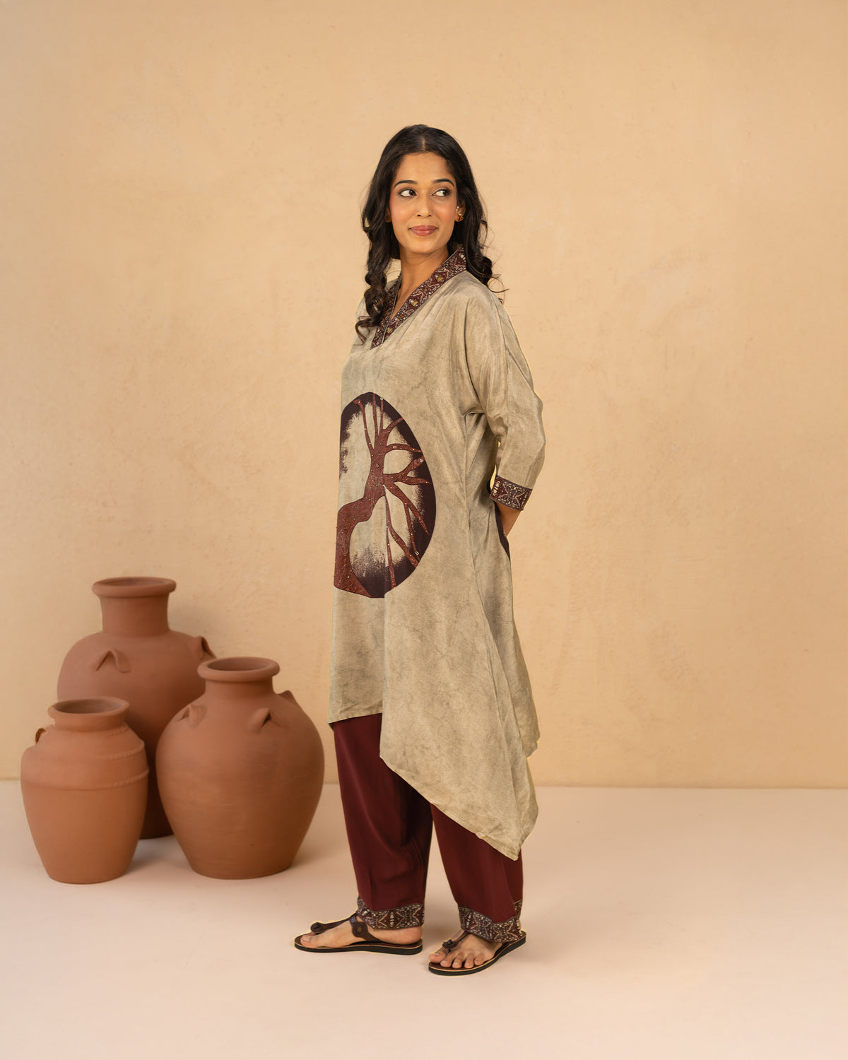 Aqeeq Silk Co-ord Set