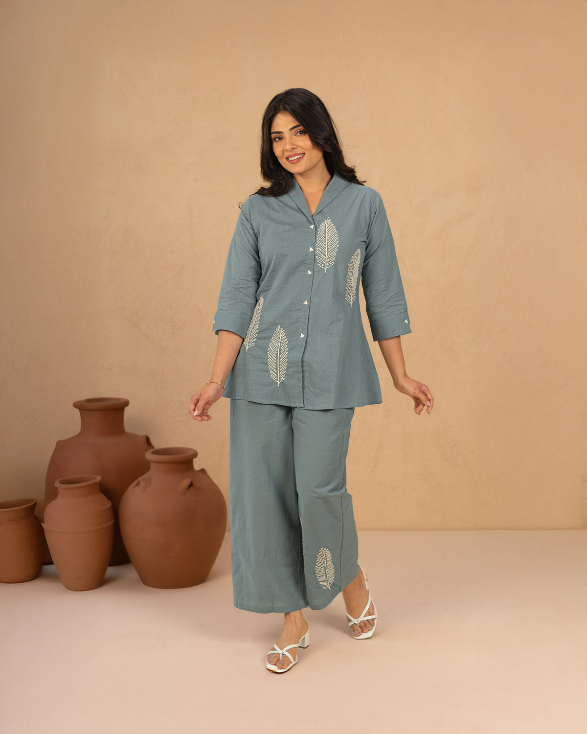 Firoza Cotton Co-ord Set