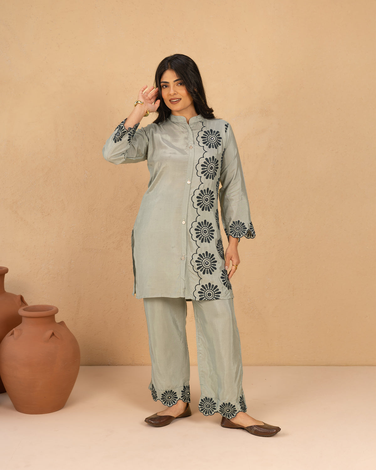 Rajatika Silk Co-Ord Set