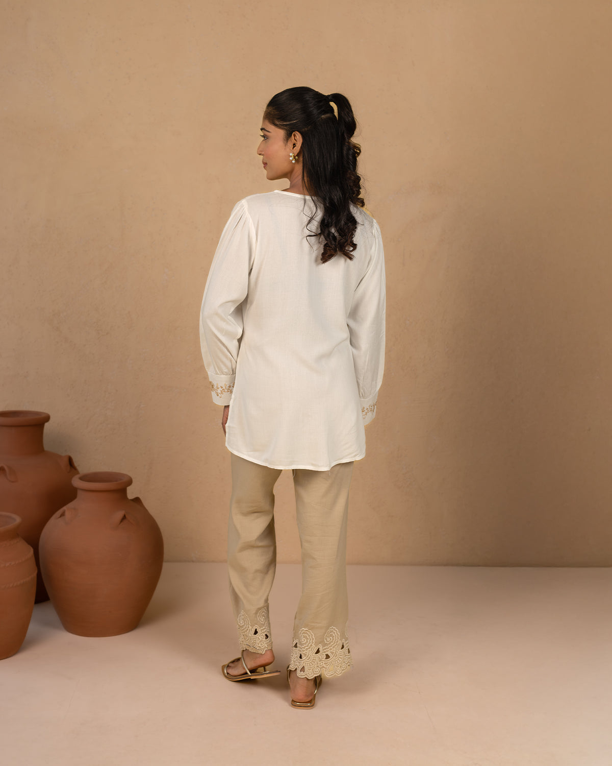 Kanak Cotton Short Kurti