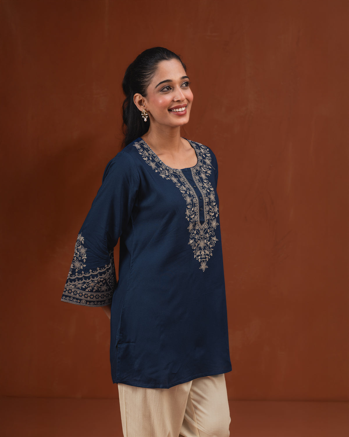 Neelratna Cotton Short Kurti