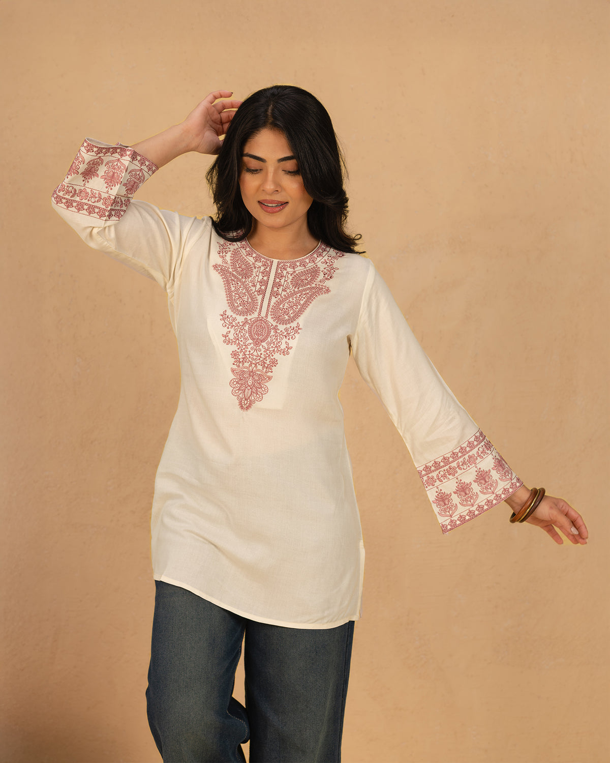 Marjan Cotton Short Kurti
