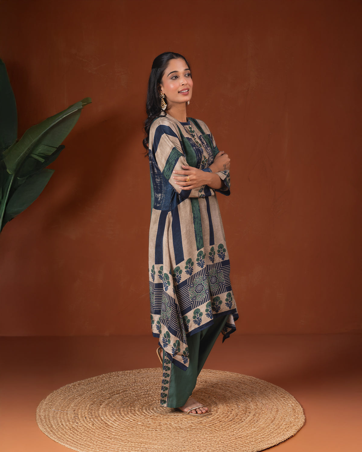 Zamarrud Silk Co-ord Set