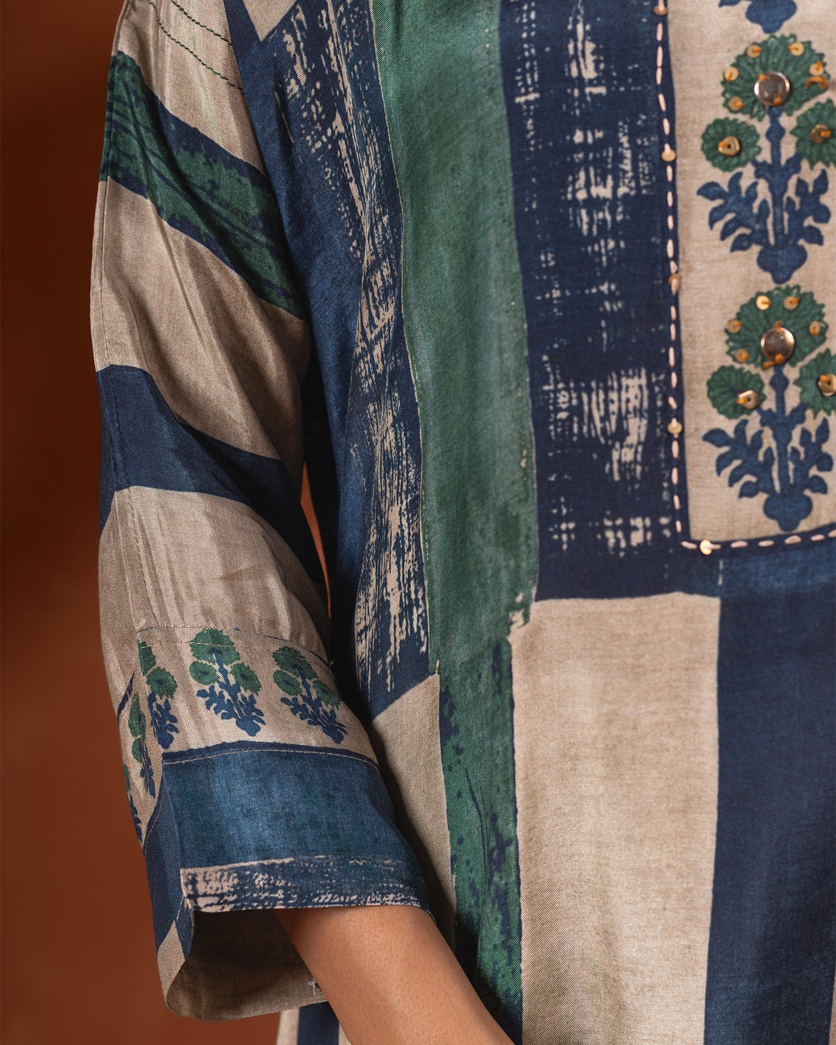 Zamarrud Silk Co-ord Set